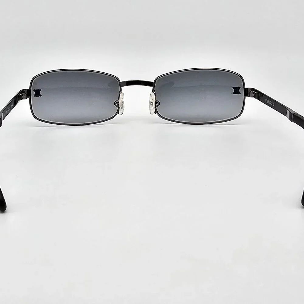 Celine SC1019 Col. 568 Gunmetal Frame Grey Gradient Lens Sunglasses Italy 51mm - Picture 5 of 16